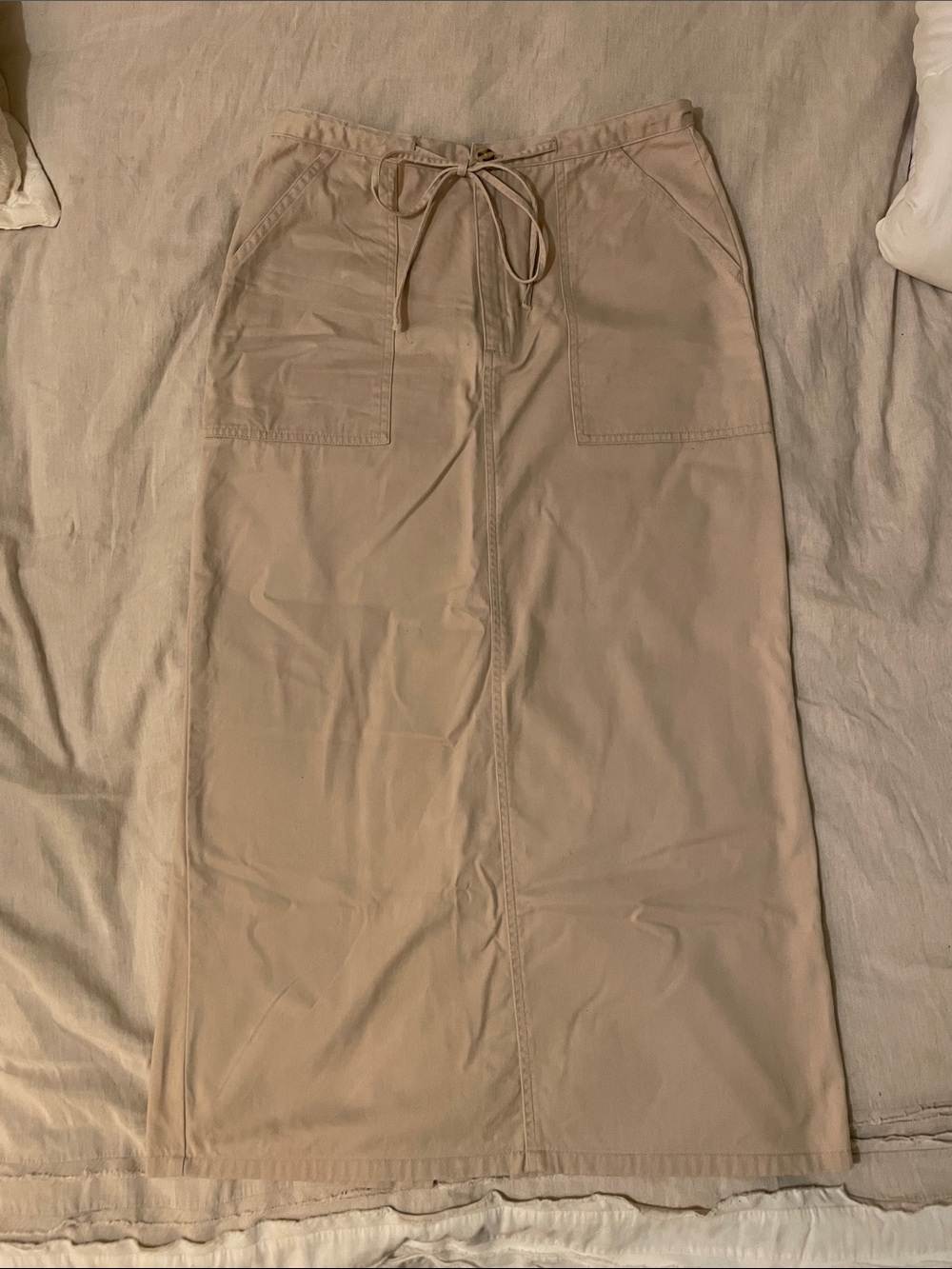 100% Cotton Vintage Cargo Skirt